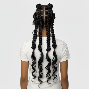 Wendy | butterfly cornrow