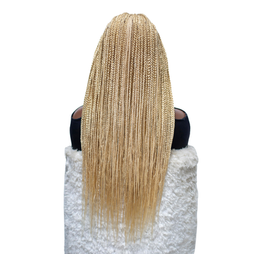 Lena - Box Braids -26" HD 13x4 Lace Frontal Blonde