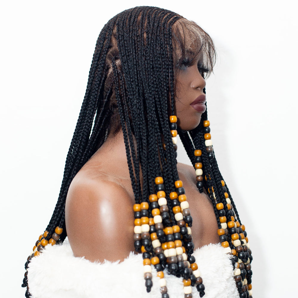 Harper Fulani braids - 22'' HD Natural black