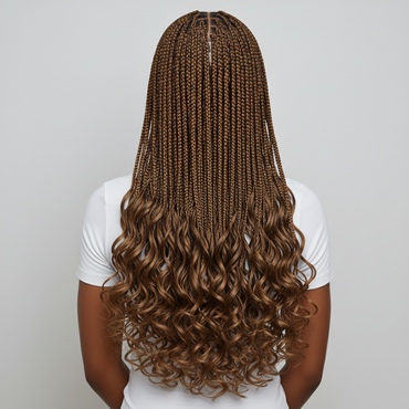 Savannah - french curls braids