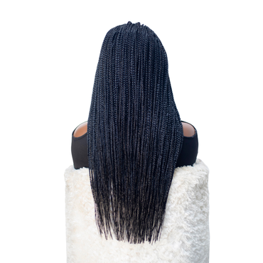 Lena - Box Braids 26" HD 13x4 Frontal Natural Black