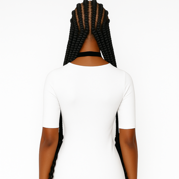 Charly | medium cornrow curly end