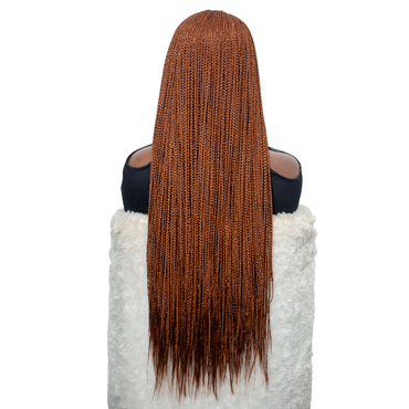 Tiana - Center Part Cornrow 28" HD 13x4 Frontal Color 350