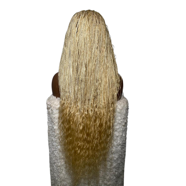 Nora - Bohemian Knotless Braids 28” HD Full Lace Color 613