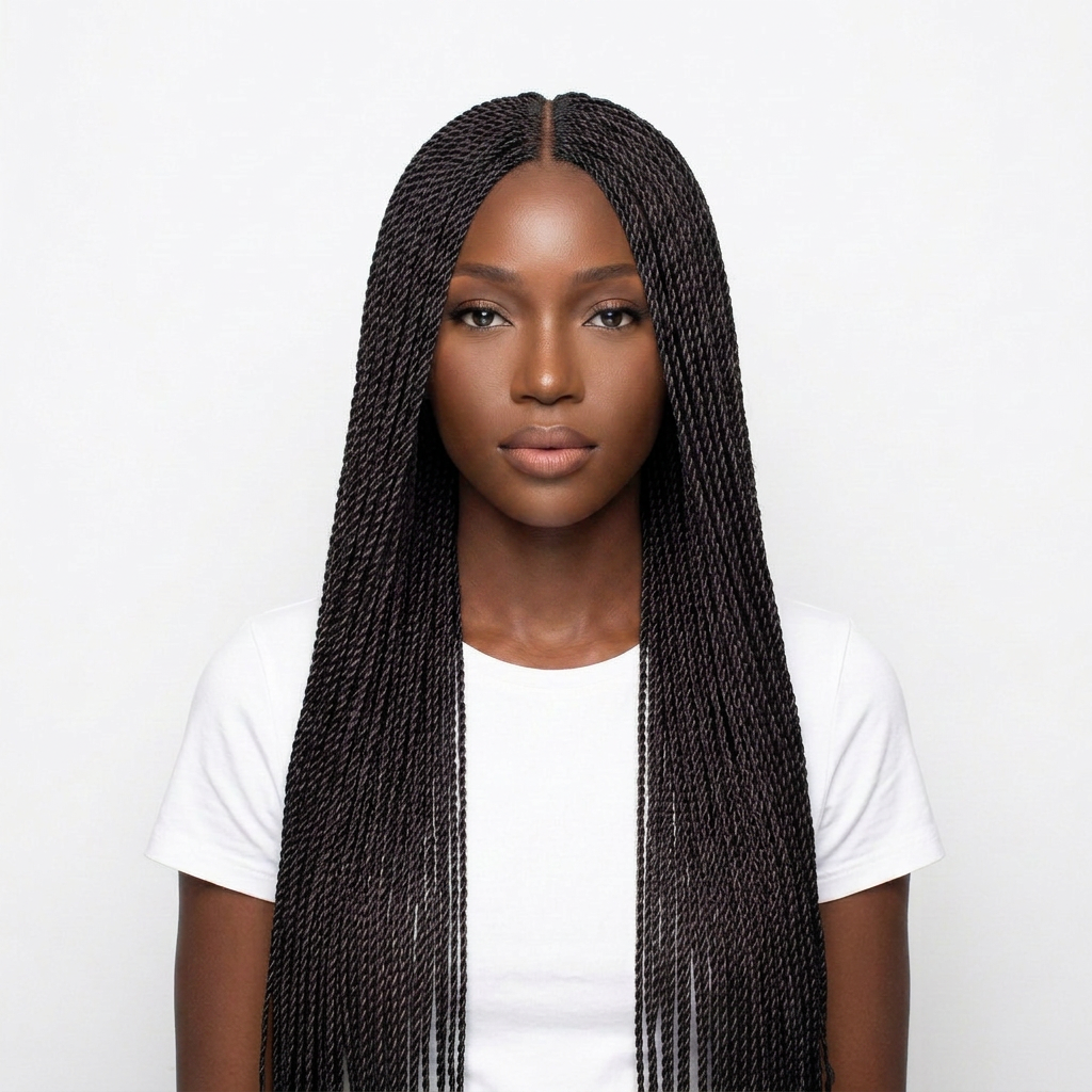 Megan Senegalese Knotless Twist Wig