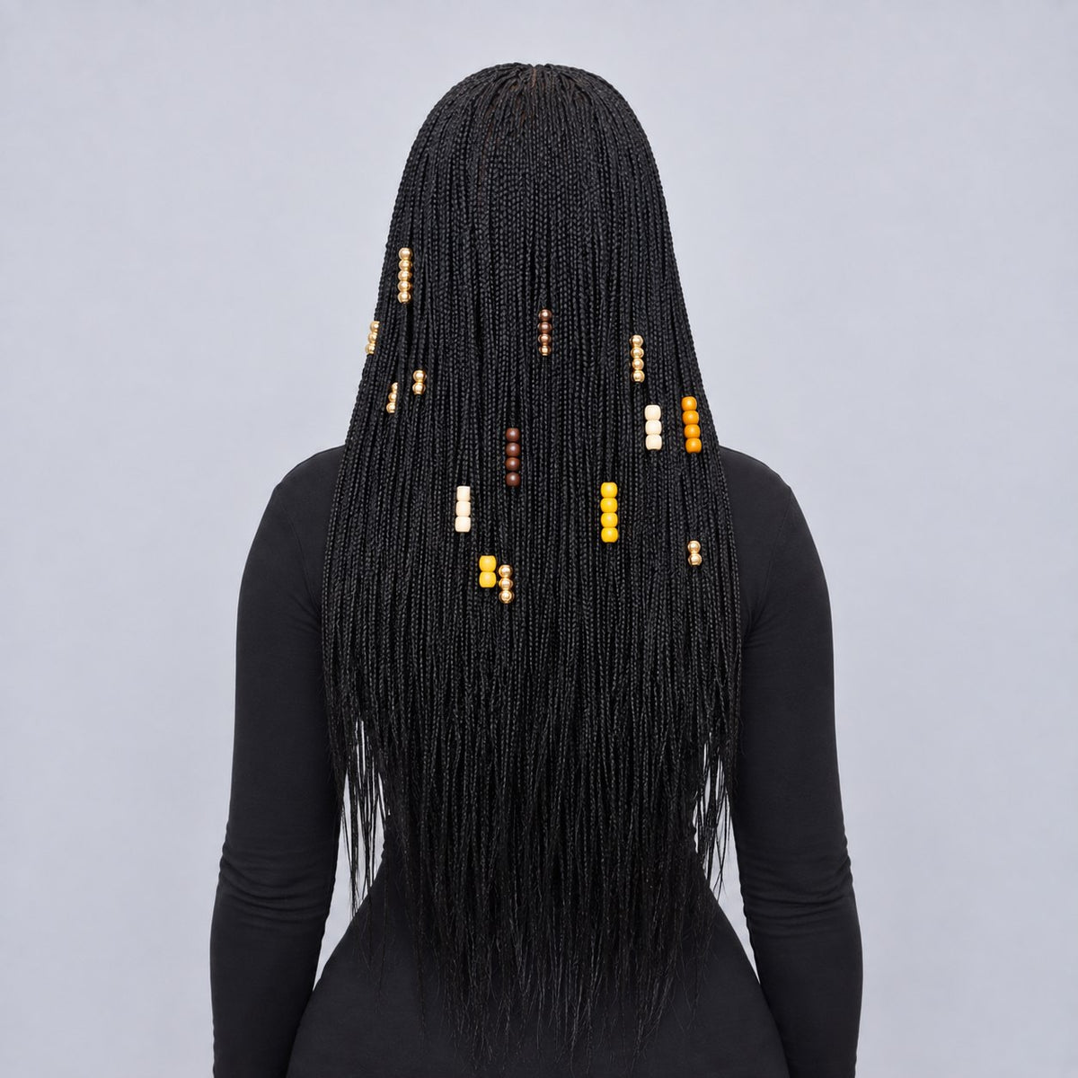 Nancy Fringe Knotless Braids - 26” Full Lace Glueless