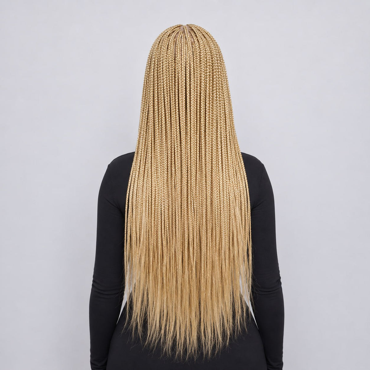 Lena - Box Braids -26" HD 13x4 Lace Frontal Blonde