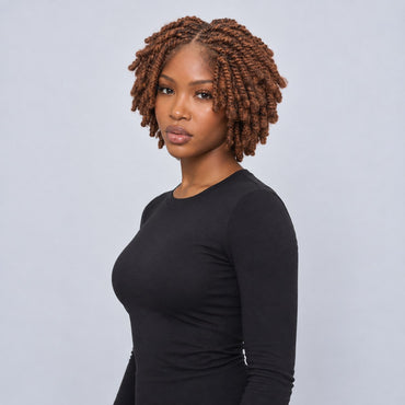 Willow Kinky twist - 6” 5x5 Glueless Closure HD Color 30