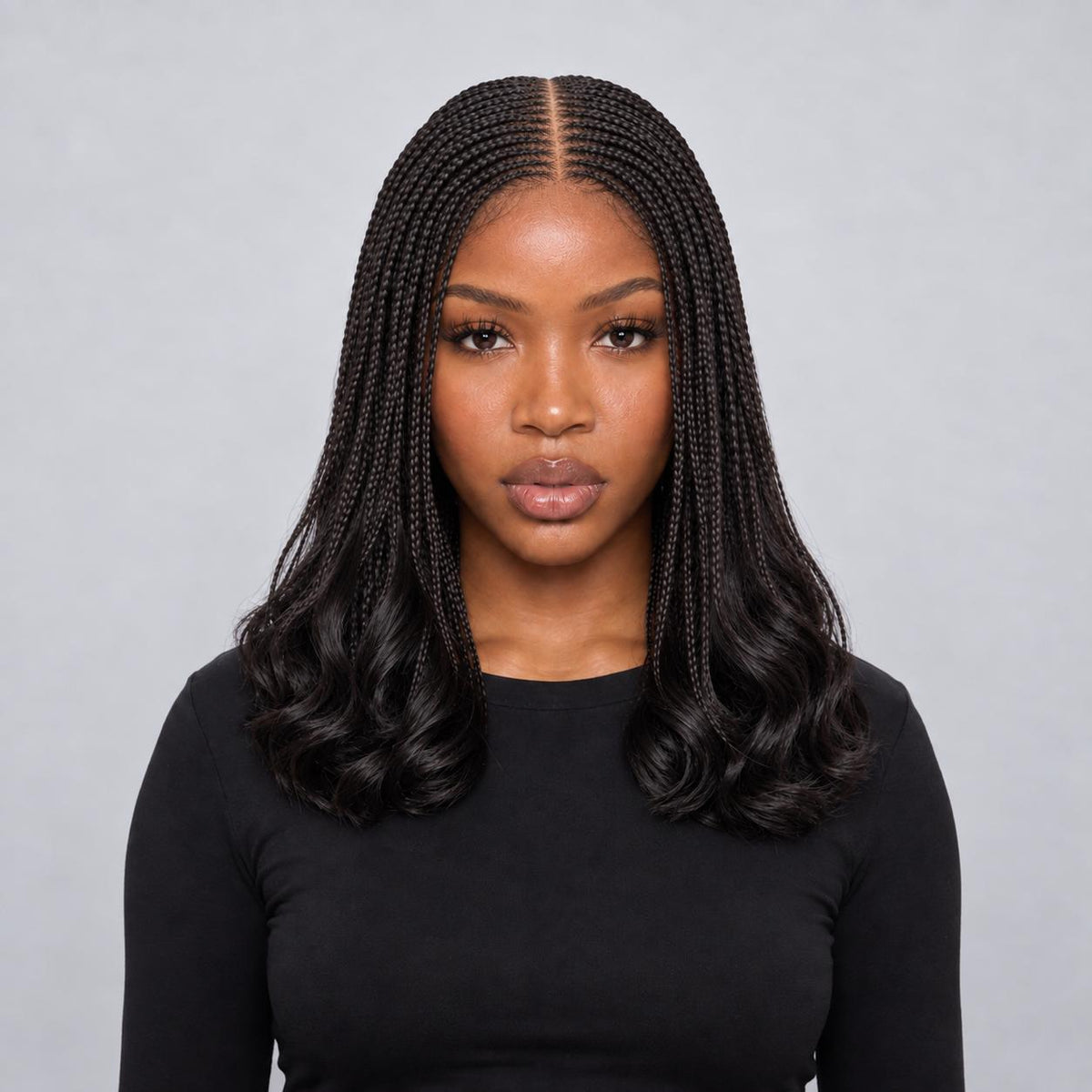 Zara - Center Part Cornrow Tyla