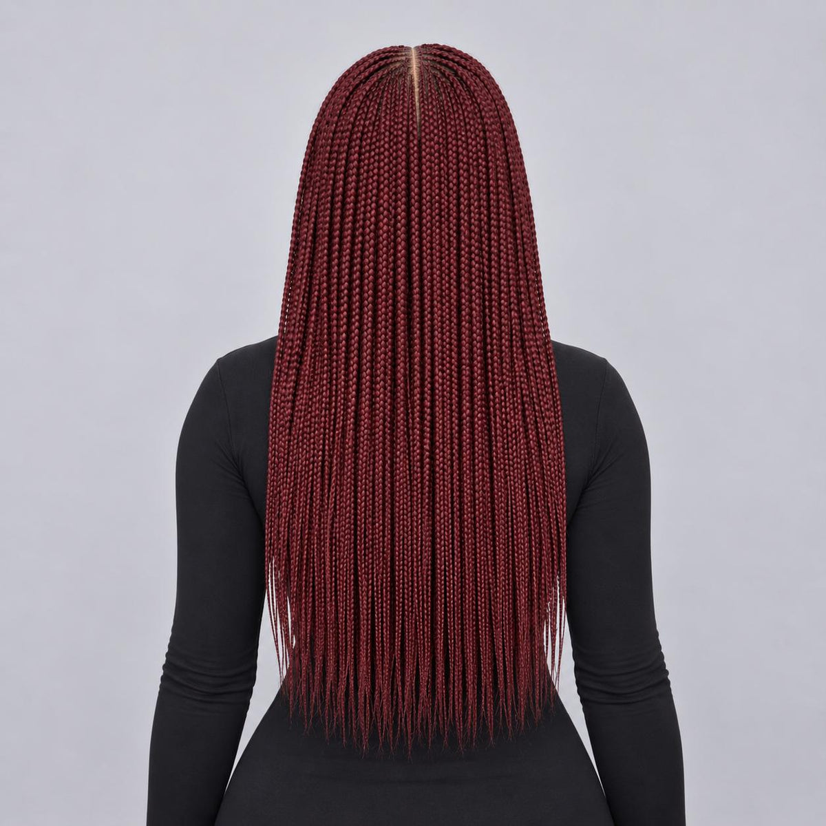 Lena - Box Braids 22" HD 5x5 Frontal Color 350