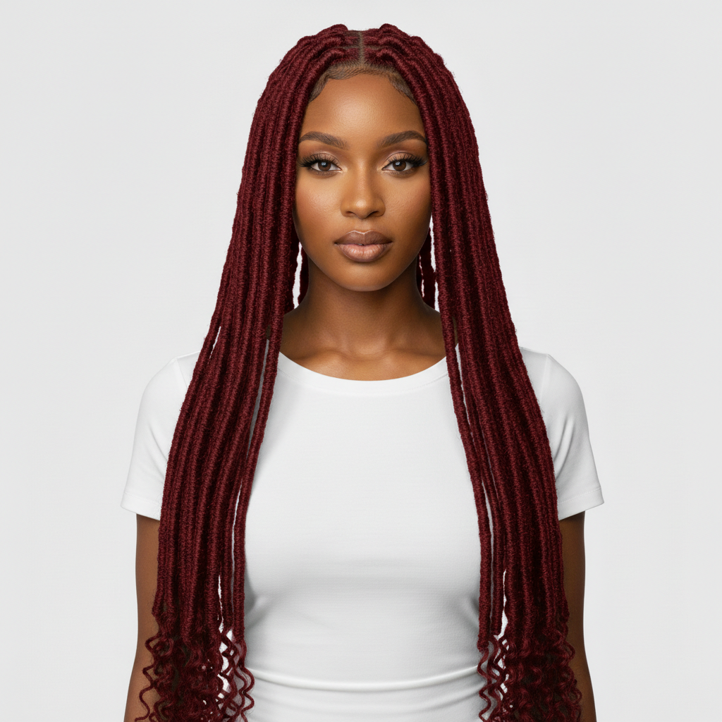 Medium Burgundy