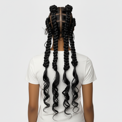 Wendy - butterfly cornrows