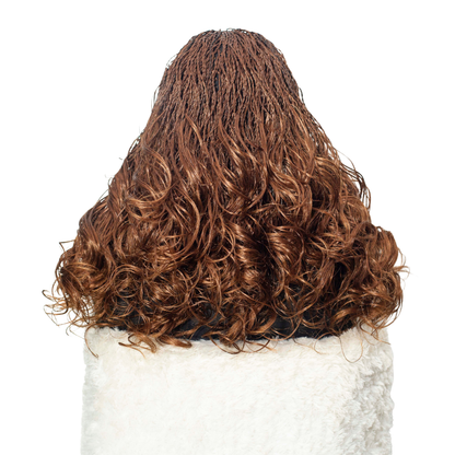 Sierra -16" HD 13x4 Lace Frontal Color 30 Mini Twist French Curls Wig