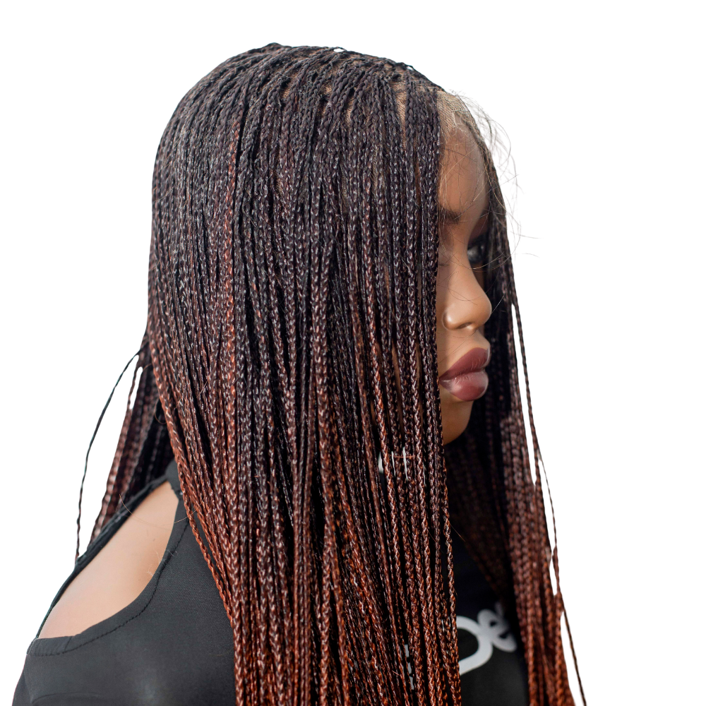 Savannah French Curls - 30" HD 13x4 Lace Frontal Color 1B/350
