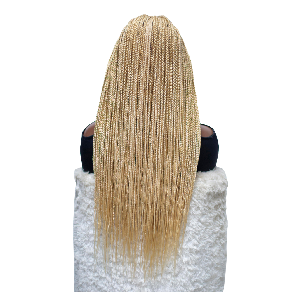 Lena - Box Braids -26" HD 13x4 Lace Frontal Blonde