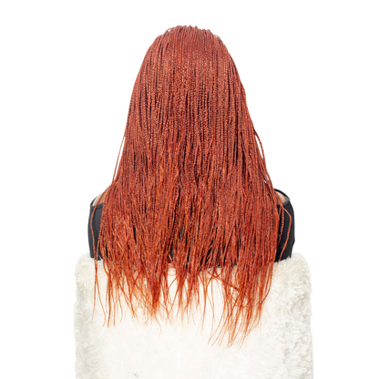 Ashley Knotless Braids - 22" 4x4 Lace Closure Color 350