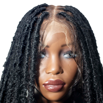 Jade - 42" HD Full Lace Faux Locs Wig
