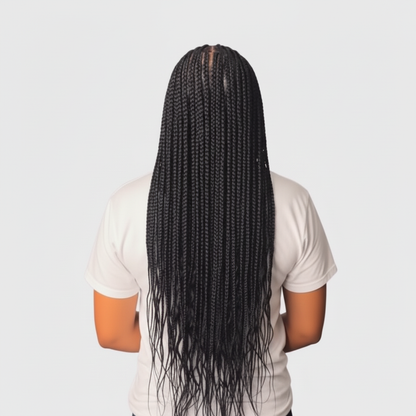 Mïa - freestyle cornrows