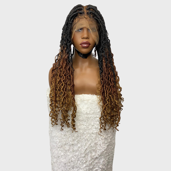 Eva | Faux Goddess Rivier Locs