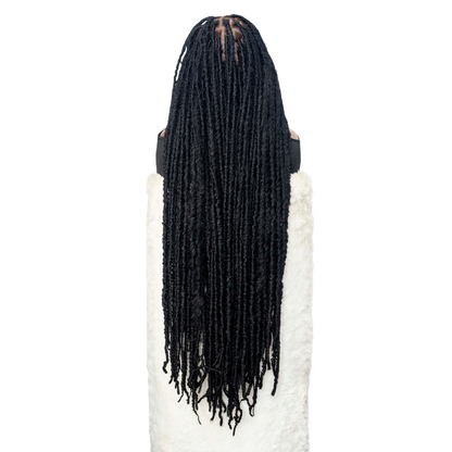 Jade - 42" HD Full Lace Faux Locs Wig