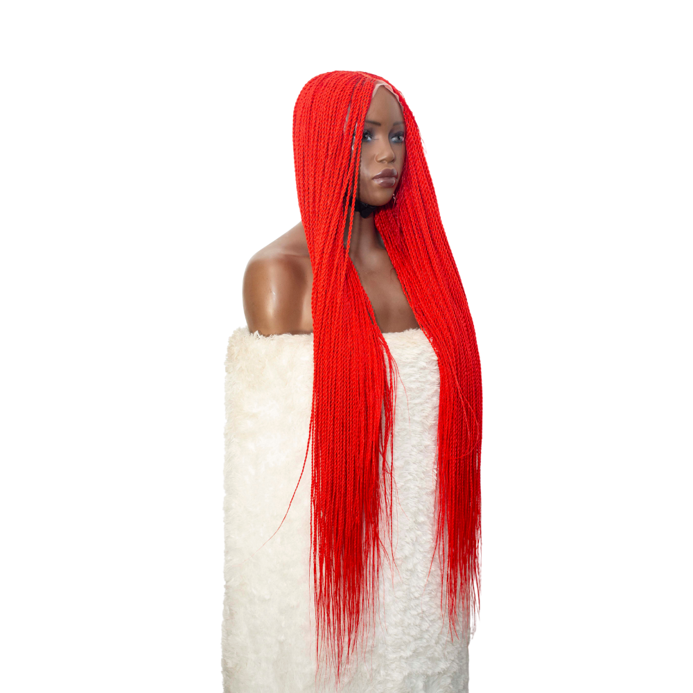 Megan - 13x4 Lace Frontal 32" Knotless Senegalese Twist Wig