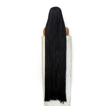 Sheyla Micro Knotless Braids - 54” 5 x 5 Glueless Natural Black