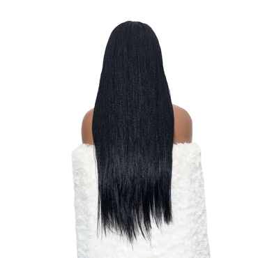 Ally Micro nano twist - 24” 5x5 Glueless Closure HD Natural Black