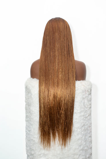 Micro twist - 30” 5x5 Glueless Closure HD Color 30/27 Mixed