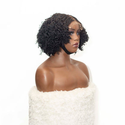 Curly twist - 6” 5x5 Glueless Closure HD Natural Black