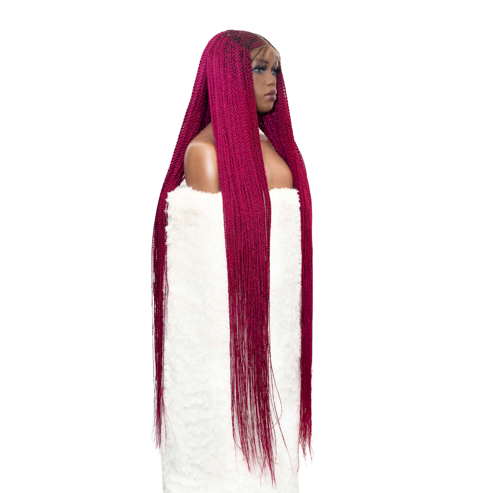 Nayla - Cornrow Twist 42" 5x5 Closure BG