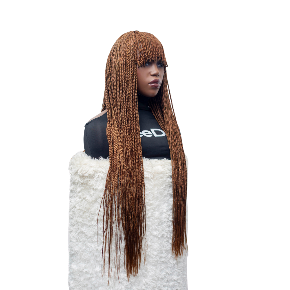 Nancy - Full Lace 28" Color 30&27 Mixed Fringe Wig