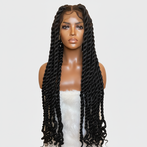Madison | large twist curly end
