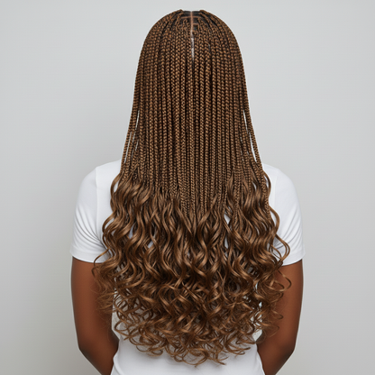 Savannah - french curls braids