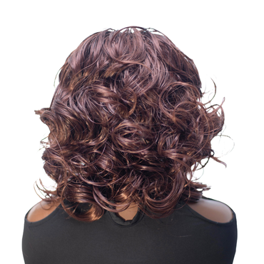 Missy - French Curls Knotless 12" HD 5x5 Closure Color 33 Brown