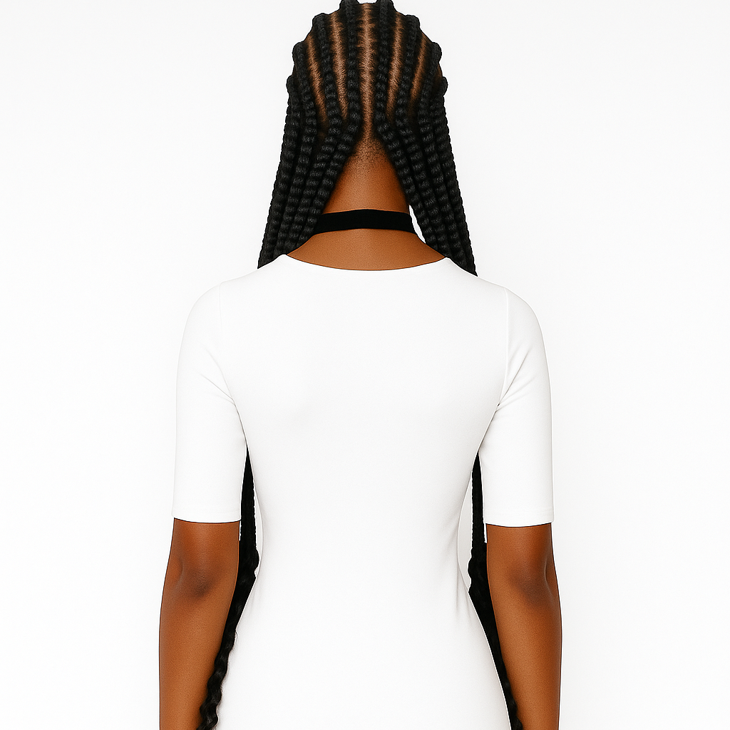 Charly - medium cornrow curly end