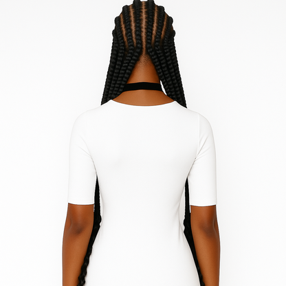 Charly - medium cornrow curly end