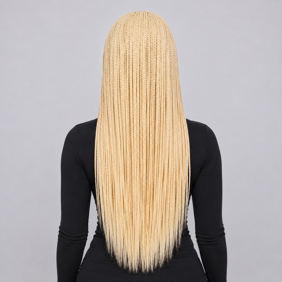 TIANA - Center Part Cornrow 22" HD 4x4 Frontal Color Blonde