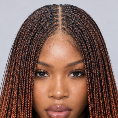 Savannah French Curls - 30" HD 13x4 Lace Frontal Color 1B/350