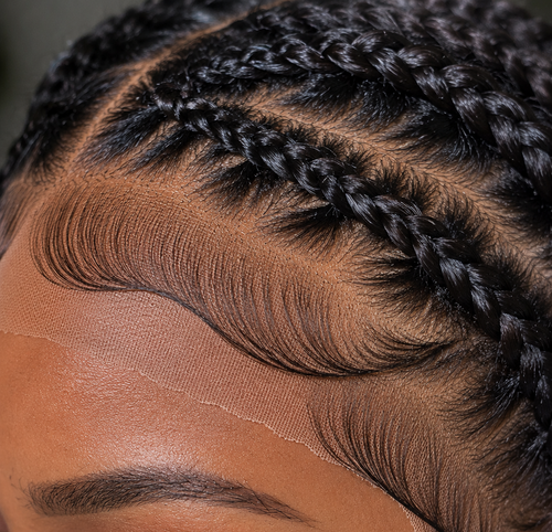 Natural hairline detail