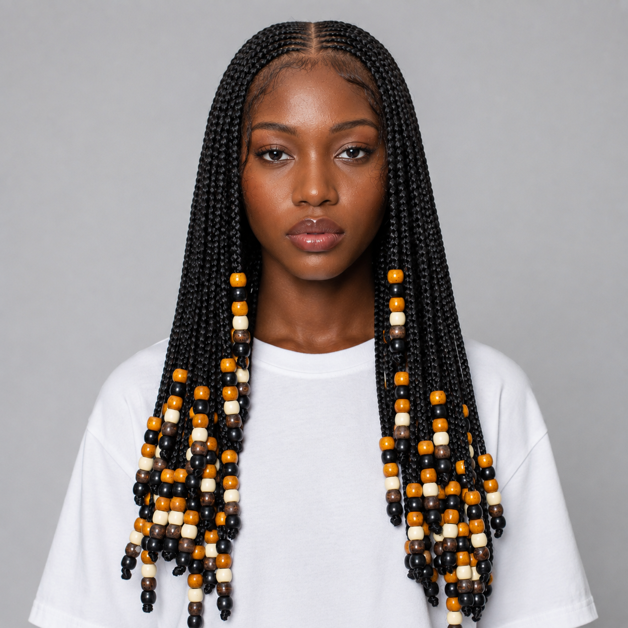 Harper Fulani braids