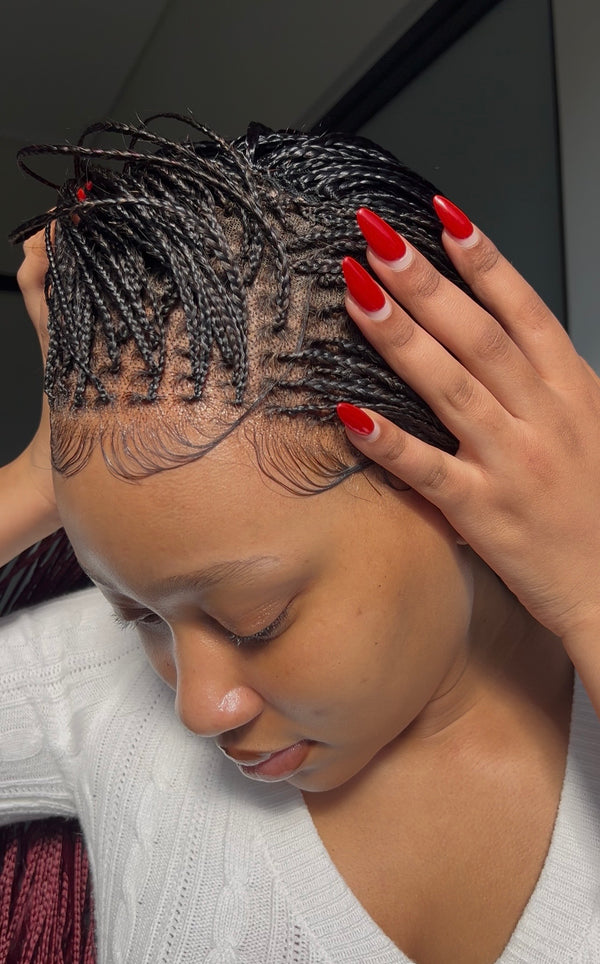 Natural hairline detail
