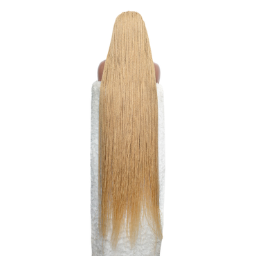 Megan Senegalese Twist Wig - 45” 4x4 HD Closure Glueless Blonde