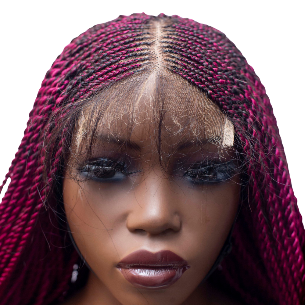 Nayla - Cornrow Twist 42" 5x5 Closure BG