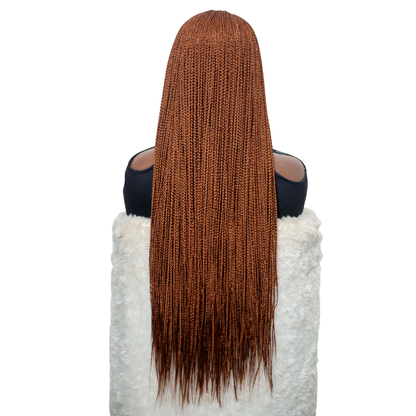 Tiana - Center Part Cornrow 28" HD 13x4 Frontal Color 350