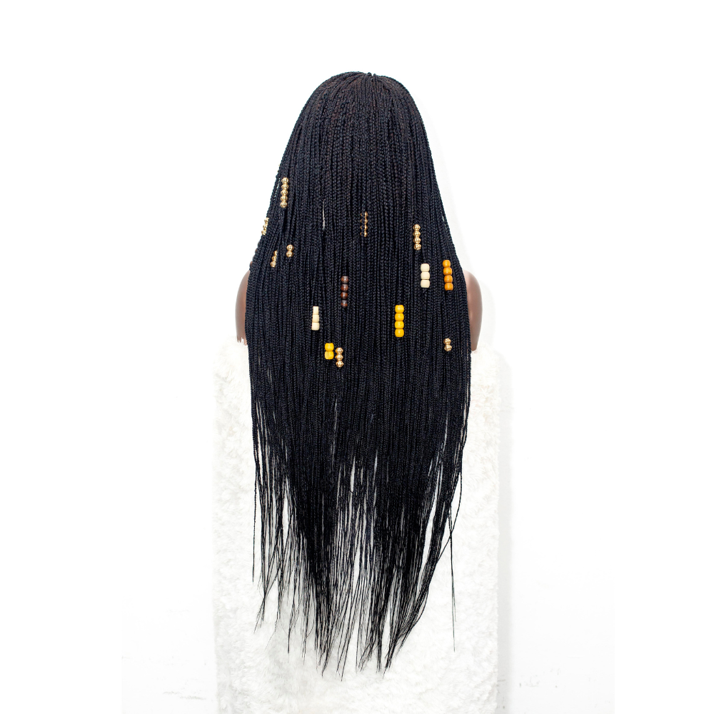 Nancy Fringe Knotless Braids - 26” Full Lace Glueless