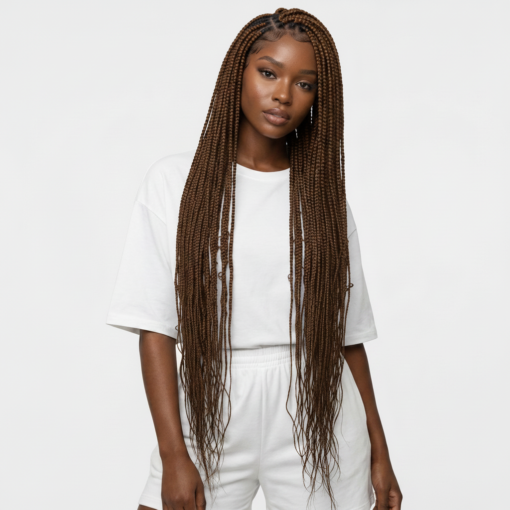 Amanda - butterfly knotless braids