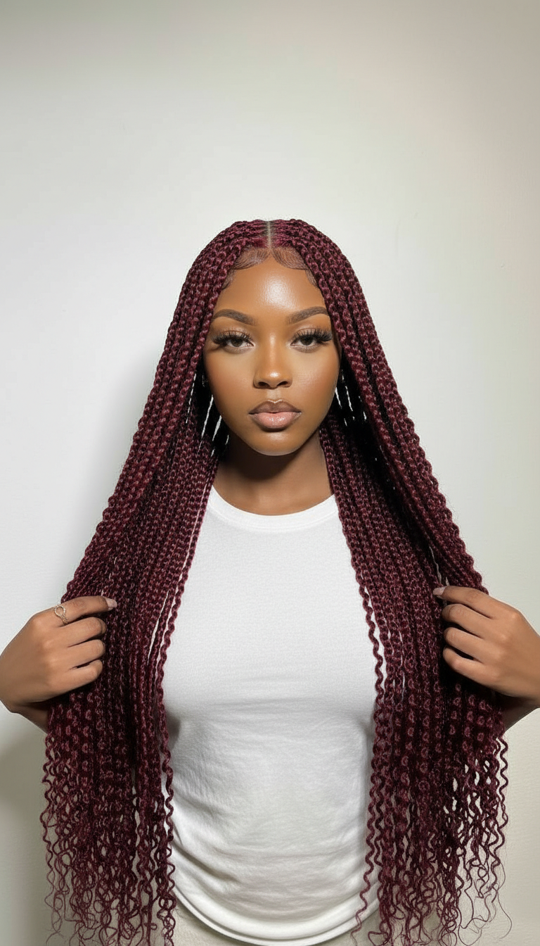 Medium Burgundy