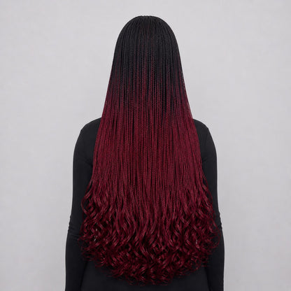 Savannah French Curls - 30" HD 13x4 Lace Frontal Color 1B/Bug