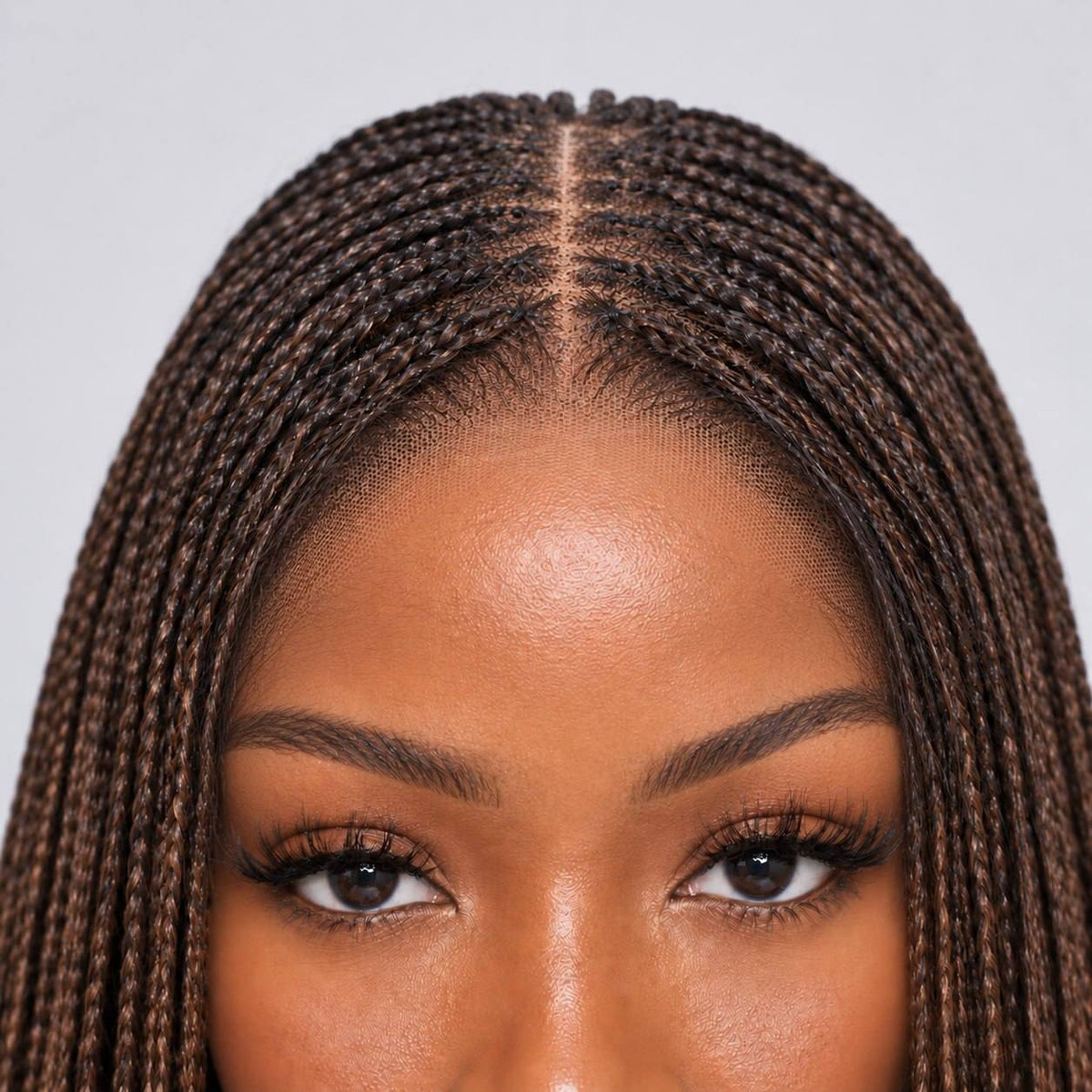 Ally Micro Twists - 30" HD 5x5 Lace Closure Color 30 & 33 Mixed