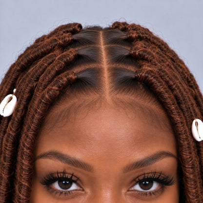 Jade Faux Locs - 30" HD Full Lace Color 33 Brown